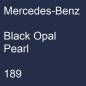 Preview: Mercedes-Benz, Black Opal Pearl, 189.